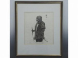 黒澤明　版画「影武者・武田信玄」