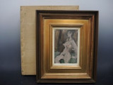 原精一　油彩画「裸婦」