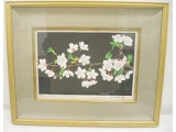 中島千波 オリジナル版画「櫻花」