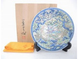 葉山有樹 有田焼「飛天慶盤」