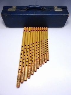 買取の獅子田の篠笛・専用ケース付