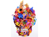 鎌谷徹太郎『Flower Skull W』