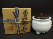 田村耕一 白磁香炉