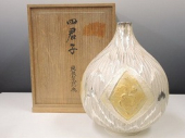 四君子紋花器