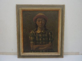 内田巌　油彩画