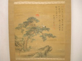 幸野楳嶺　掛軸