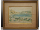 池田遙邨 山水図