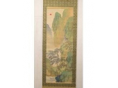 田中頼璋 掛軸「蓬莱山水図」