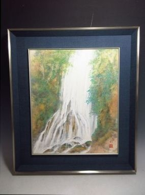 買取の宇田荻邨『瀧』