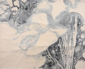 買取の丸木位里の水墨画