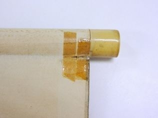掛軸の破損