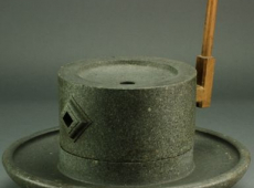 石臼と抹茶
