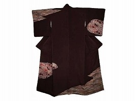 型絵染 花模様