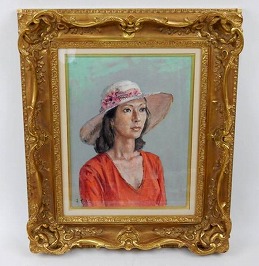 帽子の女