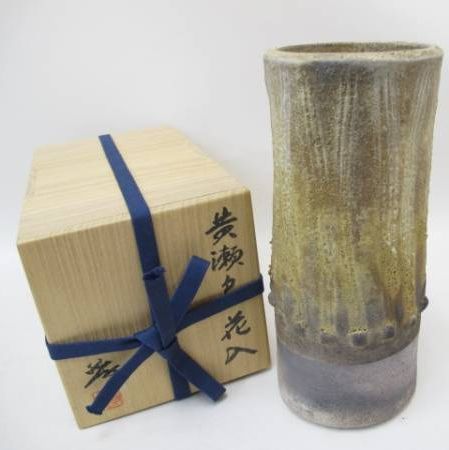 黄瀬戸花入