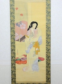 池田蕉園　掛軸