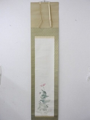 平福百穂 「花芥子」