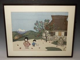 谷内六郎 椿