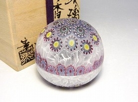 大川薫 玻璃香合