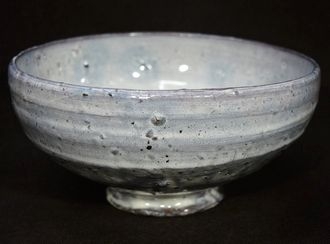 小山富士夫 粉引茶碗