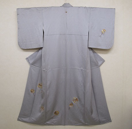 付下げ 糸巻き刺繍