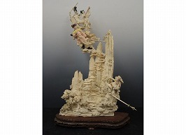 天女仙人彫置物