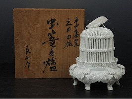 虫篭香炉 口石長山