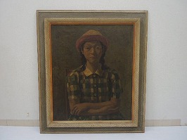 内田巌 油彩画