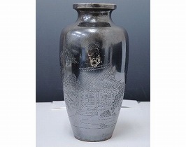 純銀花瓶