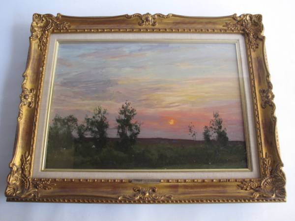 『夕映え』 アレクセイ・M・グリッツァイ画 Gritsai