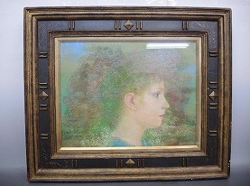 「春」 山本文彦 油彩画