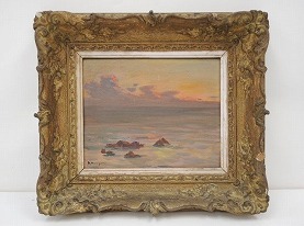 朝の海 中沢弘光