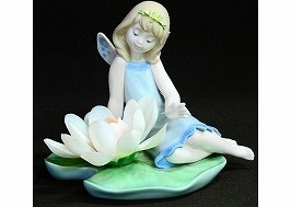 リヤドロ フィギュリン「フェアリーランドブルー」